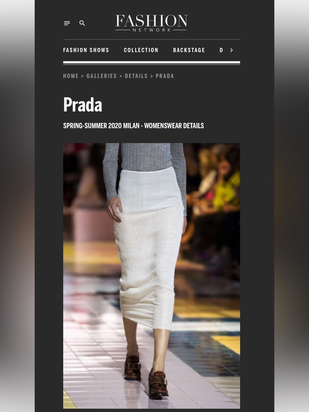 PRADA | Spring 2020 Runway Woven Leather
Block Heel Loafers Brown Gold Logo 40 - Picture 13 of 14